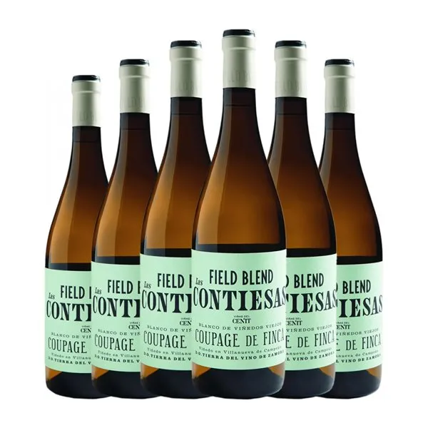 Viñas del Cénit Field Bonales Las Contiesas Tierra del Vino de Zamora Blend — Mezcla 75 cl Vino Blanco (Caja de 6 unidades)