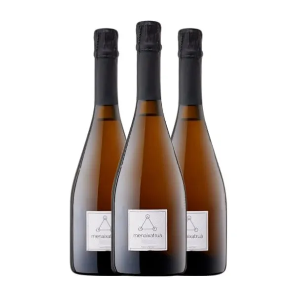 Vinyes Singulars Menaixatruà Xarel·lo Brut Nature Cava 75 cl Espumoso Blanco (Caja de 3 unidades)