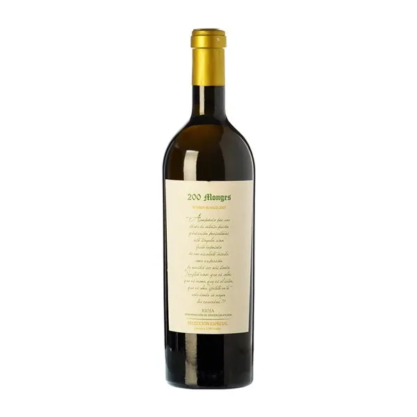 Vinícola Real 200 Monges Rioja Selección, Especial Crianza 75 cl Vino Blanco
