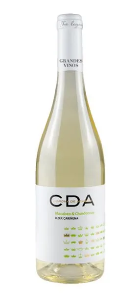 'Vino Blanco CDA Corona de Aragón Macabeo y Chardonnay'