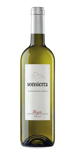 'Vino Blanco Sonsierra Viura Fermentado en Barrica'
