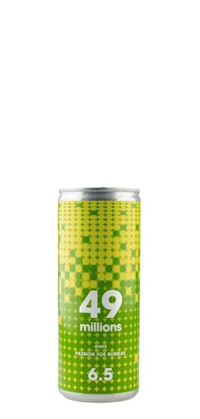 'Vino Espumoso Blanco 49 Millions Frizzante Lata 25CL'