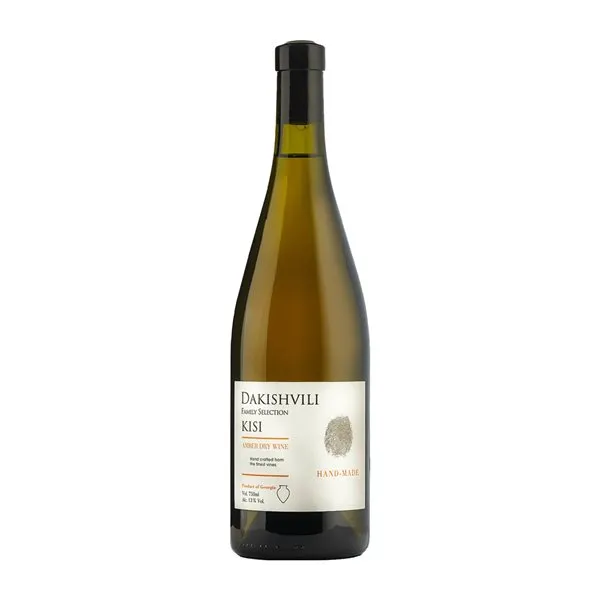 Vino Naranja Dakishvili Amber Family Kisi Kakheti Selección Familiar Organic — Ecológico 75 cl Vino Naranja