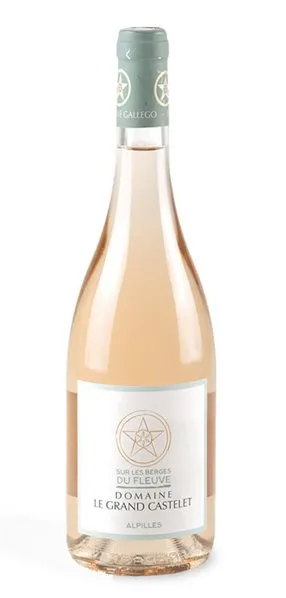 'Vino Rosado Domaine Le Grand Castelet Sur Les Berges Du Fleuve'