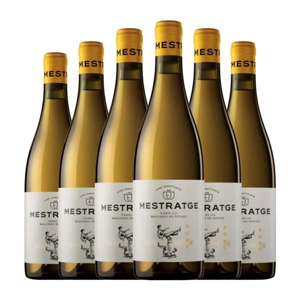 Vins Identitaris Mestratge Xarel·lo Penedès Joven 75 cl Vino Blanco (Caja de 6 unidades)