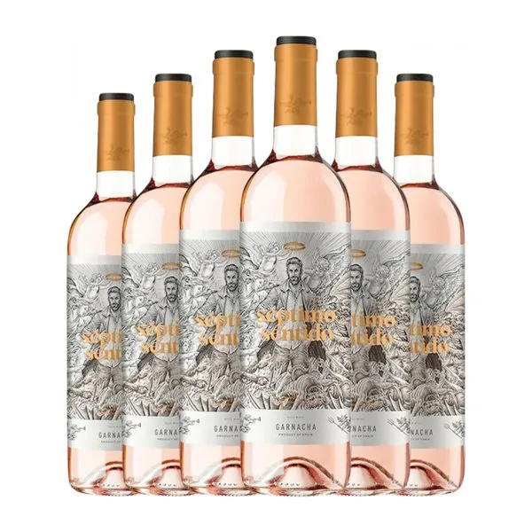 Vintae Séptimo Sentido Garnacha Vino de la Tierra de Castilla Rosé — Rosado 75 cl Vino Rosado (Caja de 6 unidades)