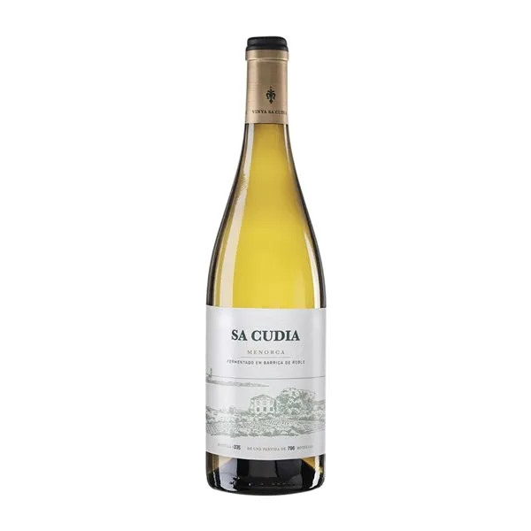 Vitivinícola del Mediterráneo Sa Cudia Malvasía Vi de la Terra de Illa de Menorca Fermentado en Barrica 75 cl Vino Blanco
