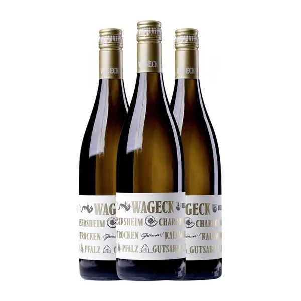 Wageck Chardonnay Pfälz 75 cl Vino Blanco (Caja de 3 unidades)