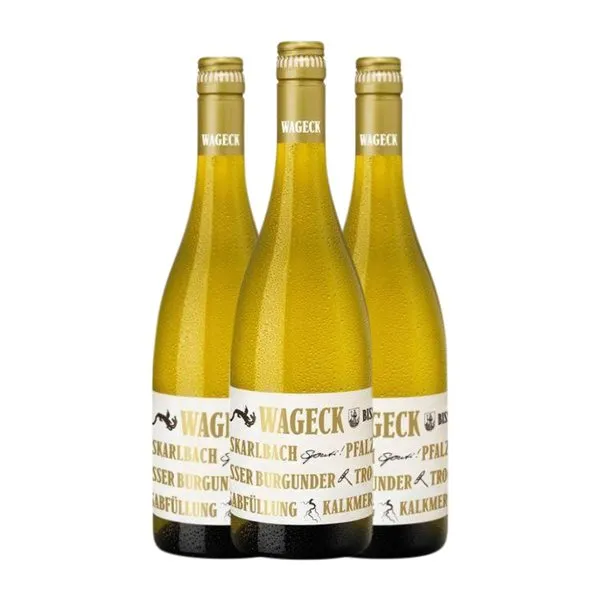 Wageck Pinot Blanco Pfälz 75 cl Vino Blanco (Caja de 3 unidades)