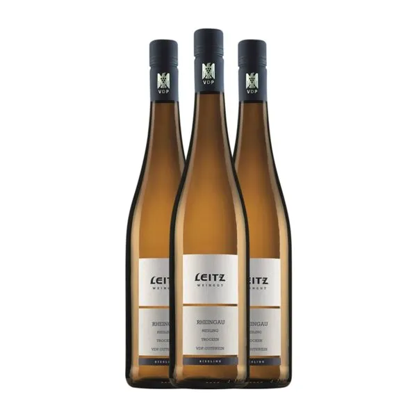 Weingut Leitz Riesling Trocken — Seco Rheingau VDP Gutswein — Vino de Finca 75 cl Vino Blanco (Caja de 3 unidades)