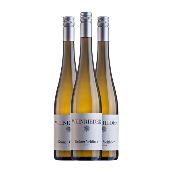 Weinrieder Grüner Veltliner Niederösterreich Klassisch — Clásico 75 cl Vino Blanco (Caja de 3 unidades)