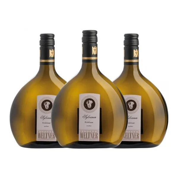 Weltner Rödelseer Silvaner Trocken — Seco Franken VDP Ortswein — Vino de Village 75 cl Vino Blanco (Caja de 3 unidades)