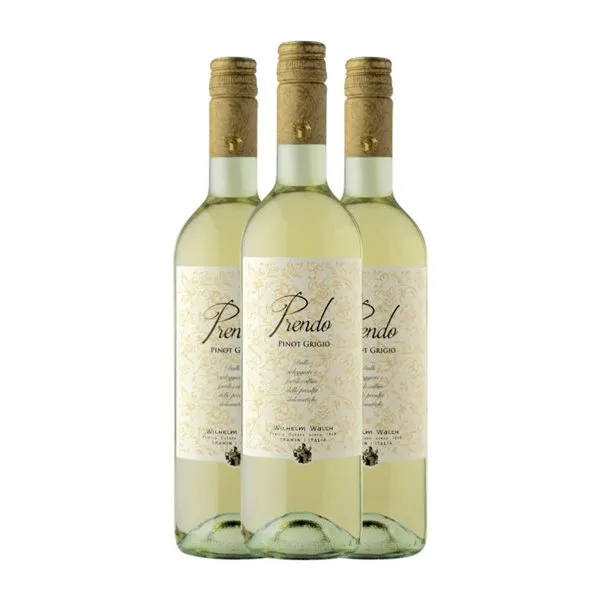 Wilhelm Walch Prendo Pinot Gris Vigneti delle Dolomiti 75 cl Vino Blanco (Caja de 3 unidades)