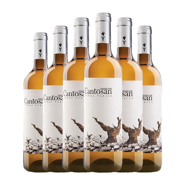 Yllera Cantosán Verdejo Rueda 75 cl Vino Blanco (Caja de 6 unidades)