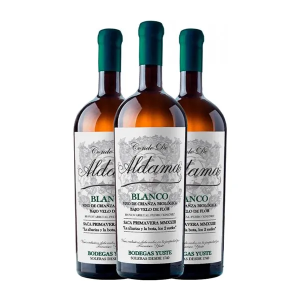 Yuste Conde de Aldama Pedro Ximénez 75 cl Vino Blanco (Caja de 3 unidades)