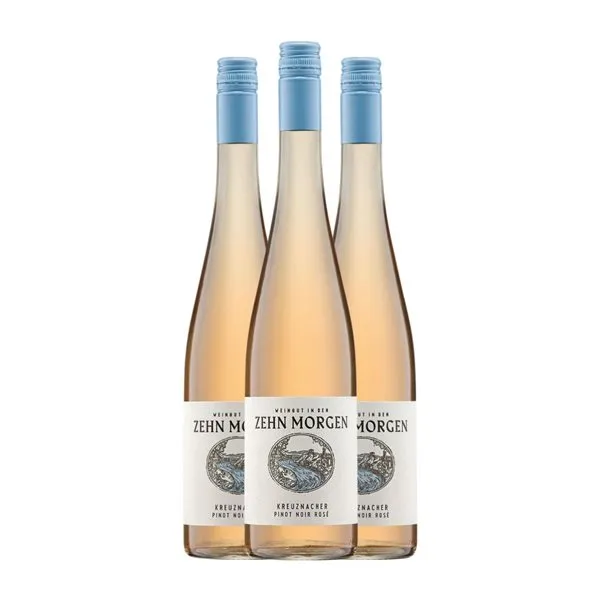 Zehn Morgen Kreuznacher Pinot Negro Nahe Rosé — Rosado 75 cl Vino Rosado (Caja de 3 unidades)