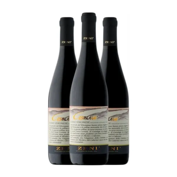 Zeni Costalago Veronese 75 cl Vino Tinto (Caja de 3 unidades)