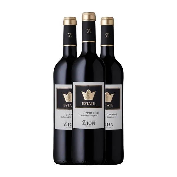 Zion Cabernet Sauvignon Estate Wine — Vino de Finca 75 cl Vino Tinto (Caja de 3 unidades)