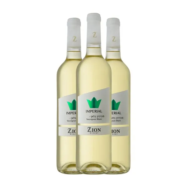Zion Sauvignon Imperial 75 cl Vino Blanco (Caja de 3 unidades)