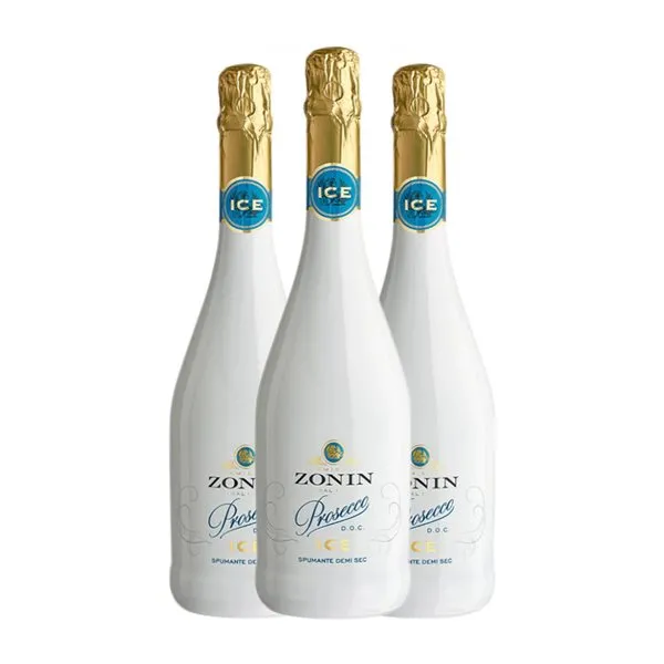 Zonin Ice Glera Prosecco 75 cl Espumoso Blanco (Caja de 3 unidades)