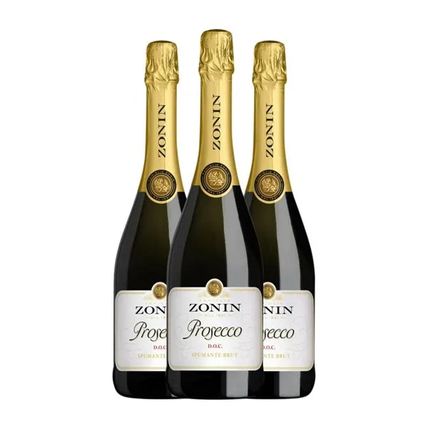Zonin Glera Brut Prosecco 75 cl Espumoso Blanco (Caja de 6 unidades)