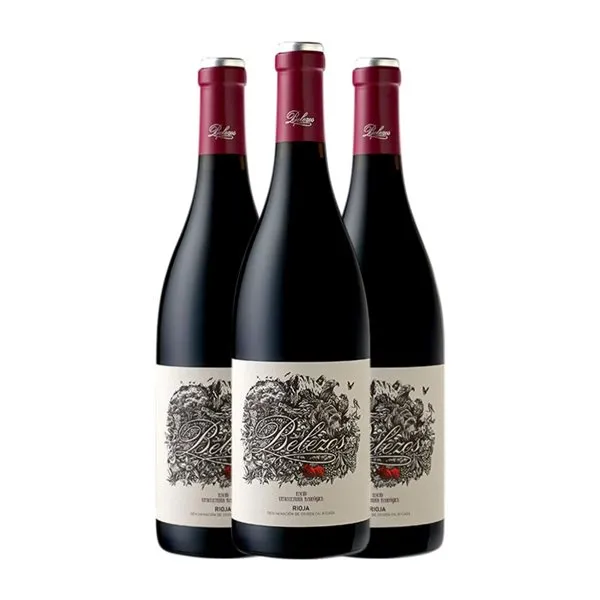 Zugober Belezos Tempranillo Rioja Eco — Ecológico 75 cl Vino Tinto (Caja de 3 unidades)
