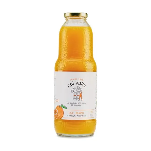 Zumo de naranja ECO Cal Valls 1L